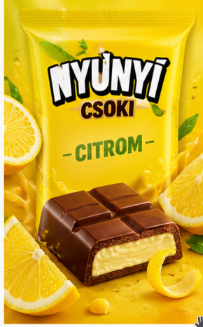 Citromos Nyunyi Csoki csomagolás
