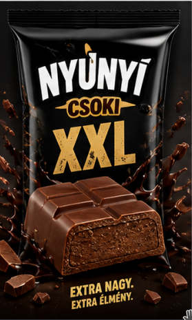 XXL Nyunyi Csoki csomagolás